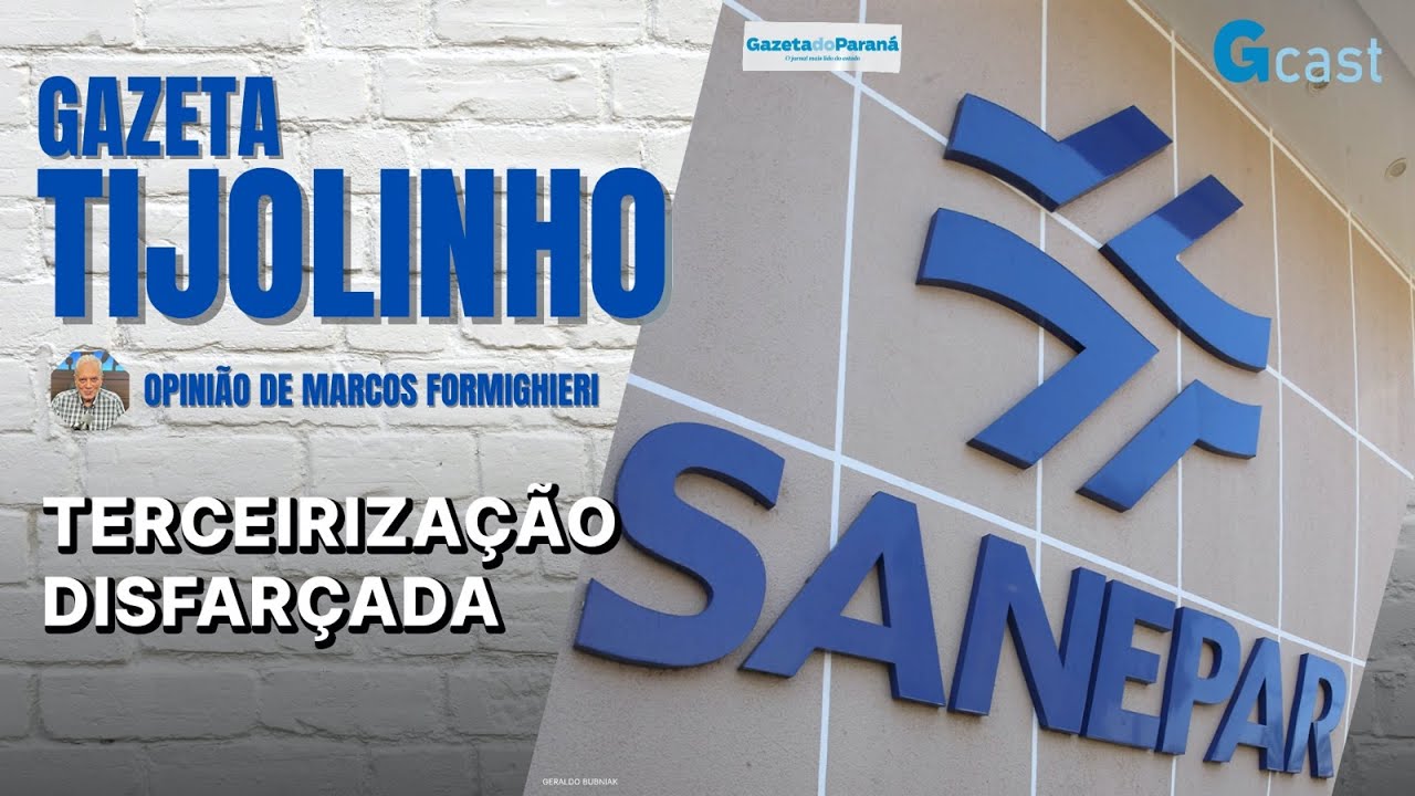 TIJOLINHO – MARCOS FORMIGHIERI – TERCEIRIZAÇÃO DISFARÇADA