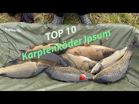 Selbstgemachter Karpfenköder, der WIRKLICH funktionier