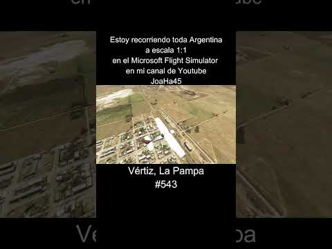 Comenten por donde quieren que pase 🇦🇷 #vertiz #lapampa #argentina #microsoftflightsimulator