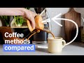 French Press Vs AeroPress Vs Pour Over And More Coffee Methods Compared