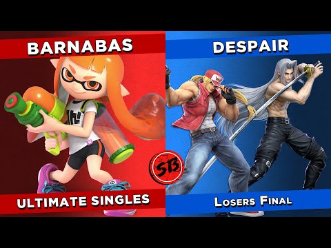 Shield Breaker 10 LOSERS FINAL - Barnabas (Inkling) Vs. Despair (Terry, Sephiroth)