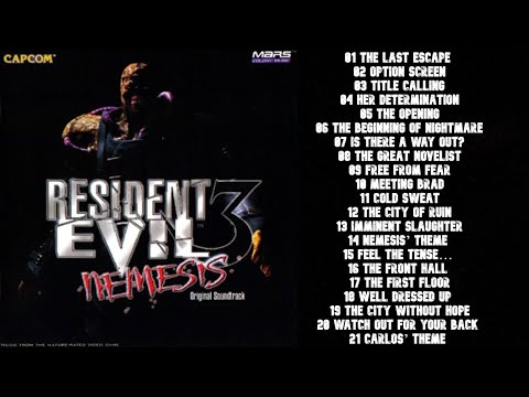 Resident Evil 3: Nemesis OST Album Completo SoundTrack