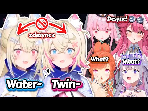 FUWAMOCO's rare desync makes everybody else sync in confusion