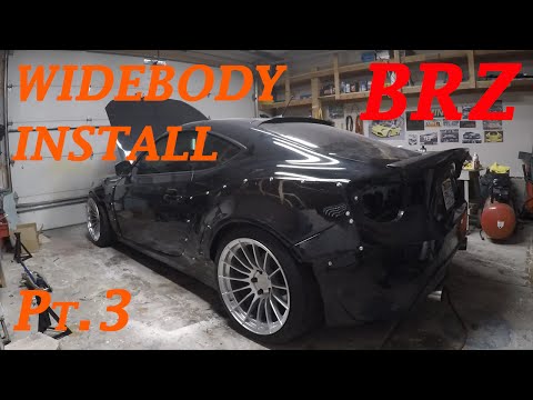 How To Install Rocket Bunny Kit : Widebody BRZ Pt.3