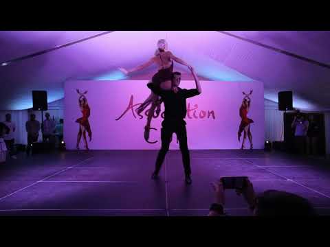 Association Cup 2019. Kozhuhov Nikita and Deeva Anastasia. Bachata show