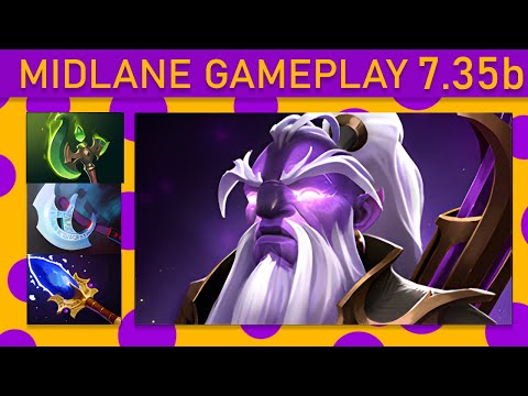 ⭐NothingToSay Void Spirit 15+ Kills! Mid Gameplay 7.35b - Dota 2 Top MMR