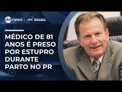 Médico de 81 anos é preso por estuprar paciente durante parto em Teixeira Soares (PR) | #SBTBrasil