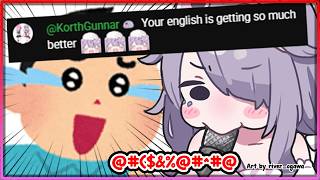 [ENG SUB/Hololive] Biboo had a crash out when she got eigo jouzu'd