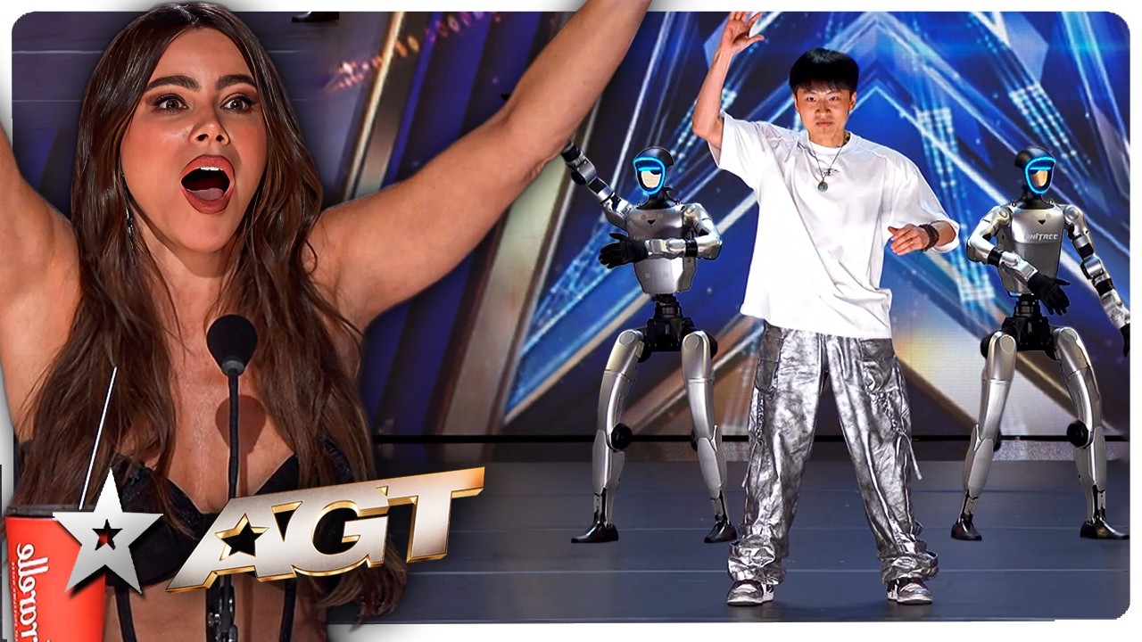 The Future is Here! Dancing Robots Take Over America's Got Talent 2026!