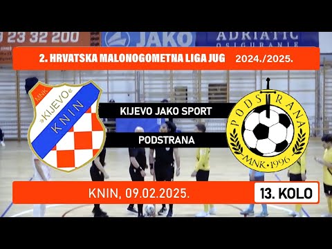 2. HMNL Jug: KIJEVO JAKO SPORT - PODSTRANA  4:6, 09.02.2025.