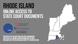 Rhode Island: Online Access to State Court Documents