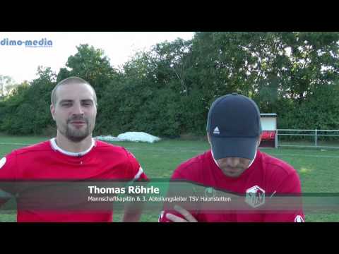 FC Haunstetten vs. TSV Haunstetten II  Interviews vor und nach dem Spiel
