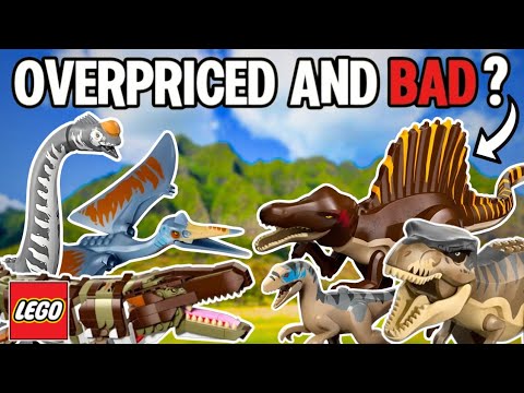 The LEGO Jurassic World Rebirth Sets have PROBLEMS...