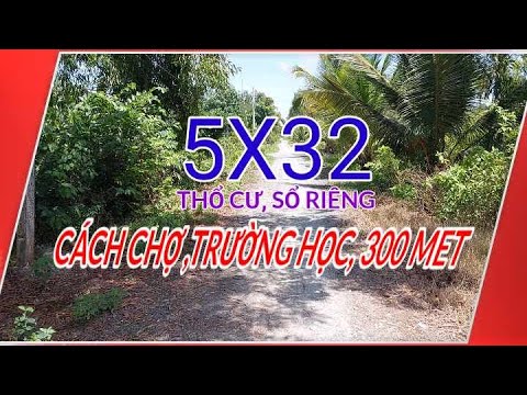 5x32 thổ cư cách chợ 300 met giá ngộp