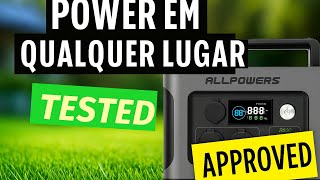 Unlimited Power Anywhere! Discover the ALLPOWERS R600