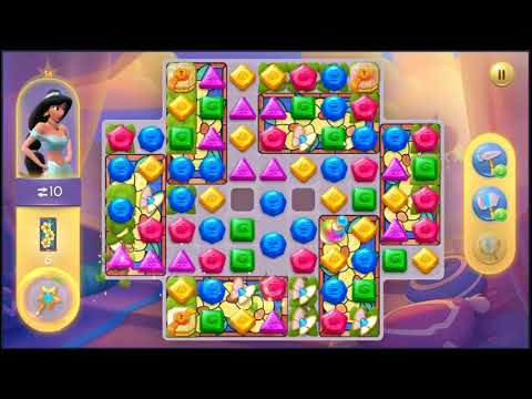 Disney Princess Majestic Quest Level 36 - NO BOOSTERS 👸 | SKILLGAMING ✔️