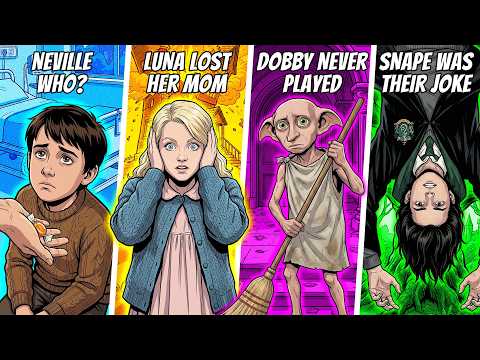 All 11 Most TRAGIC Childhoods in Harry Potter EXPLAINED in Detail