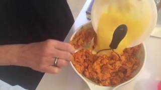 Sweet Potato Pie Recipe And Making Extra Filling To Freeze :)