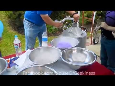 The Science of Balloons and Liquid Nitrogen with Sub Zero