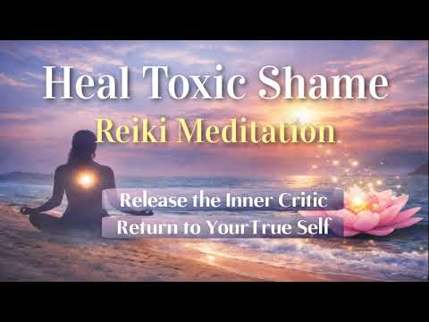 Healing Toxic Shame – Reiki Meditation 🪷Release the Inner Critic & Return to Your True Self