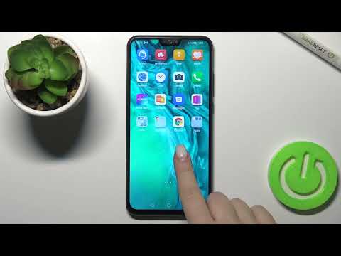 How to Change Home Screen Pages Transition Animation on Honor 9X Lite?