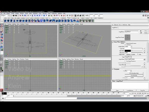 Maya Modeling Basics: Airplane pt. 3