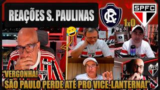 REAÇÕES dos SÃO PAULINOS - REMO 1x0 SÃO PAULO - BRASILEIRÃO 2026 - VAMOS RIR DO SÃO PAULO!