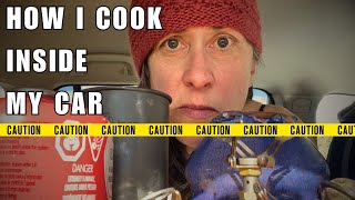 How I Cook Inside My Car(No Fridge, No Problem!) | 3 Years Living In an SUV