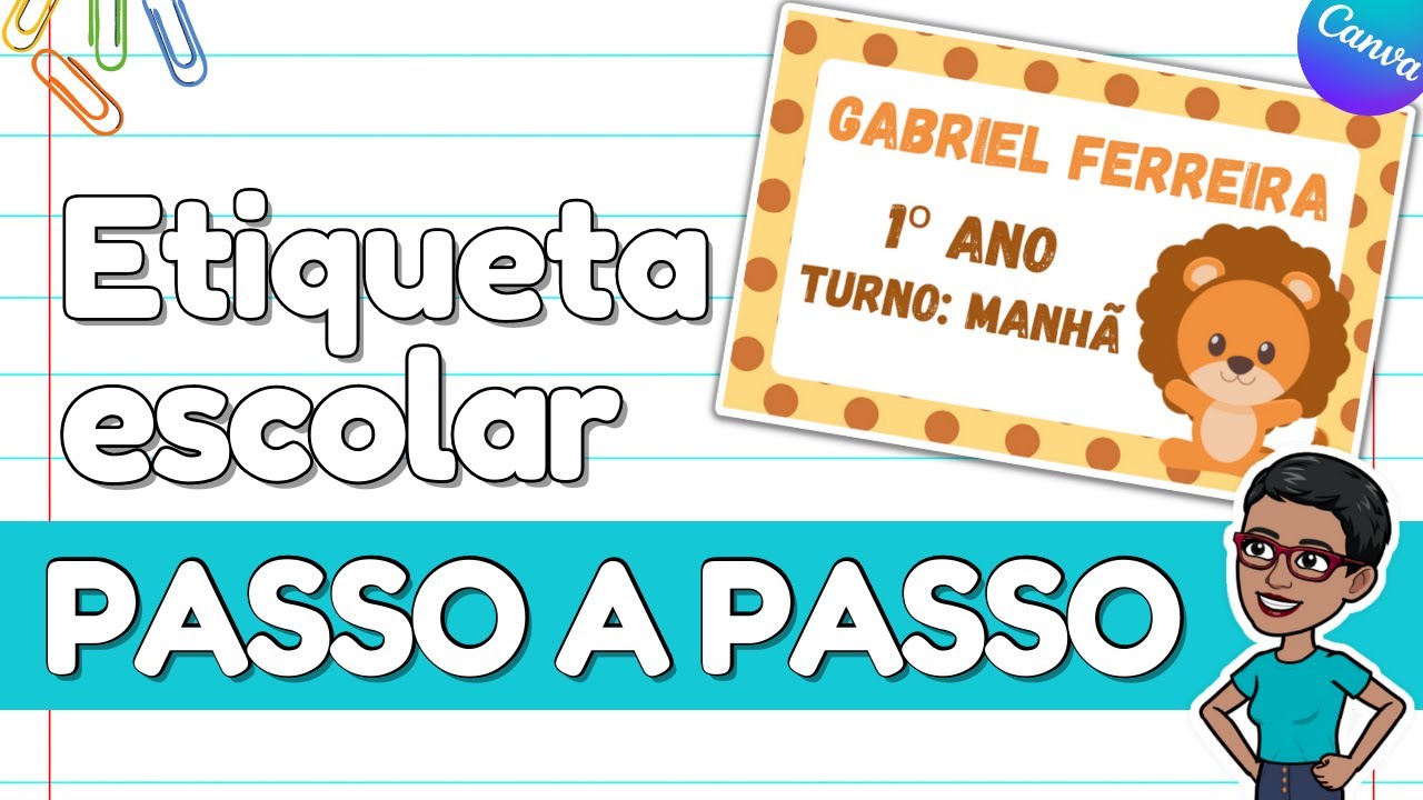 Como fazer Etiquetas Escolares Personalizadas para Vender | Fature no começo do ano