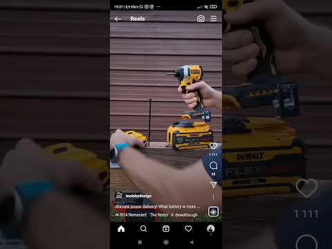 Новинка от Dewalt 850 аккумулятор  flexvolt