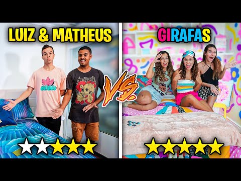 QUEM FIZER O MELHOR HOTEL NA MANSÃO VENCE! - 1 ESTRELA VS 5 ESTRELAS!