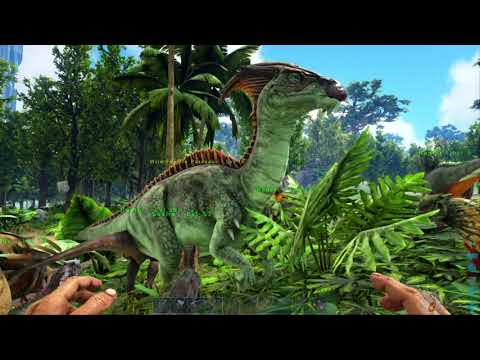 ARK: Survival Evolved Crystalisles Raptor Taming