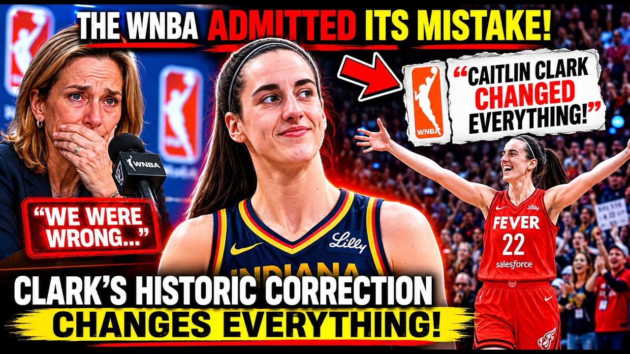 The MOMENT the WNBA REVERSED Its MISTAKE: Clark's HISTORIC Correction Changes Everything