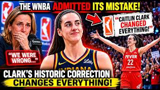 The MOMENT the WNBA REVERSED Its MISTAKE: Clark's HISTORIC Correction Changes Everything MQDEFAULT Thumbnail