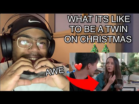 HOW SWEET 🥺❤️ What It's Like To Be A Twin On Christmas - Merrell Twins | REACTION