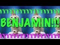 HAPPY BIRTHDAY BENJAMIN! - EPIC Happy Birthday Song