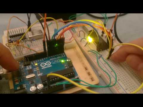 Vintage SP0264-021 speech sythesis chip demo