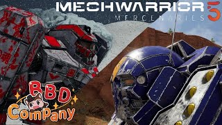 #6【ゆっくり実況】MechWarrior5 雪中行軍と鋼鉄の巨人