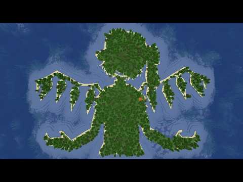 Bad Apple!! but it's a Minecraft World