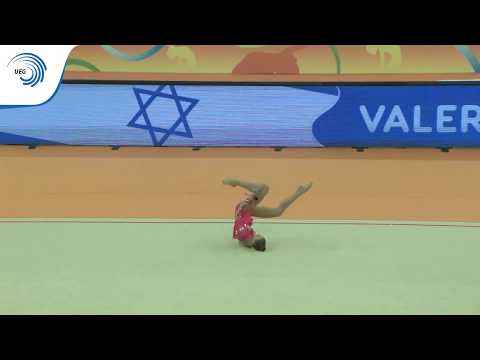 Valeria SOTSKOVA (ISR) - 2018 Rhythmic European bronze medallist, junior clubs