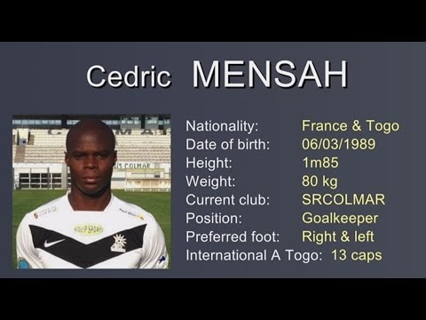 Cédric MENSAH SR COLMAR 2013 2014