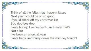 Faith Evans - Santa Baby Lyrics