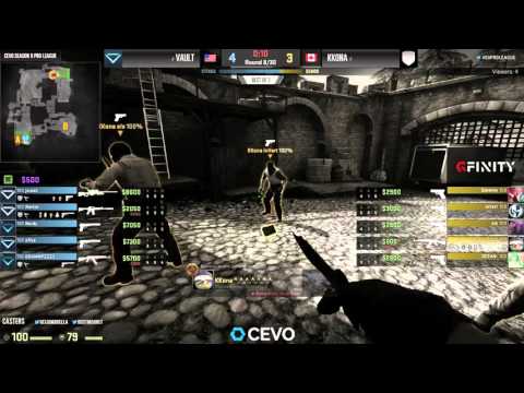 Kkona vs VAULT - Game 1 - CEVO/GFINITY - S9 Pro-League - Qualifier 3