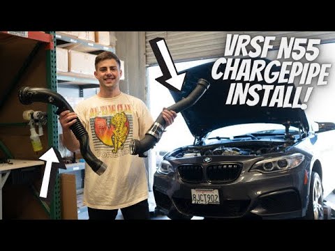 HOW TO INSTALL A CHARGEPIPE ON A N55 M235i F22!
