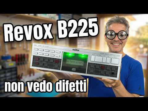 Revox B225: Lettore CD, Precisione Svizzera, Zero Difetti - Riparazione per audiofili incazzati