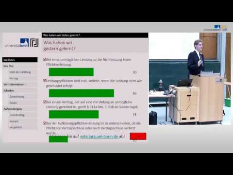 Schuldrecht I - 19 - Besondere Voraussetzungen