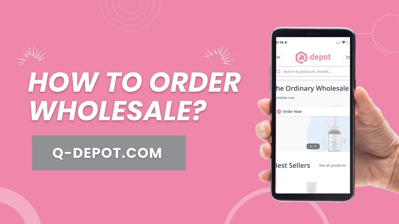 How to place a wholesale order tutorial thumbnail