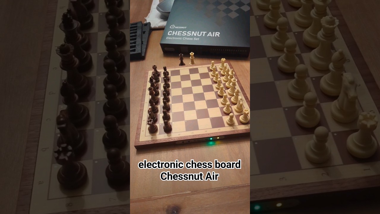 New toy! Electronic #chess board Chessnut Air