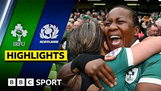 Ireland Dominate 54-5 Against Scotland! | Women's Six Nations Highlights | BBC Sport