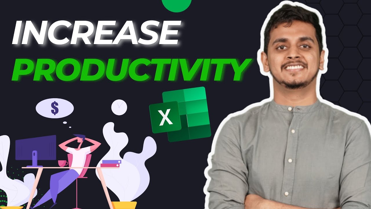 3 Tips to increase Productivity with Excel : Excel with AI Tutorial | Be10x